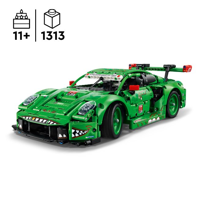 LEGO TECHNIC PORSCHE 911 GT3 R REXY AO RACING CAR