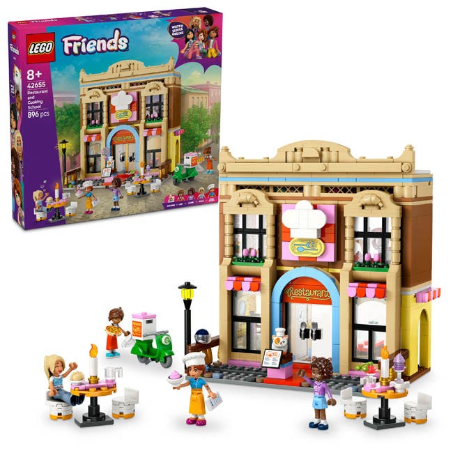 LEGO FRIENDS RESTAURANT AND COOKING SCHOOL