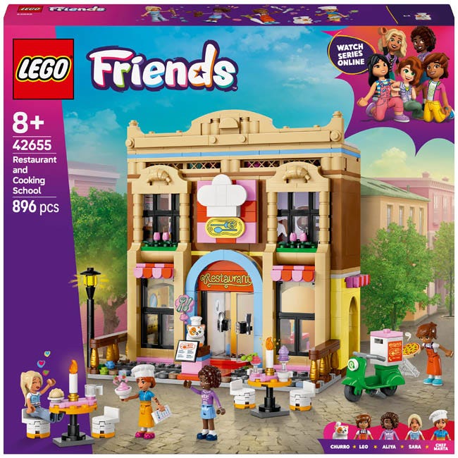 LEGO FRIENDS RESTAURANT AND COOKING SCHOOL