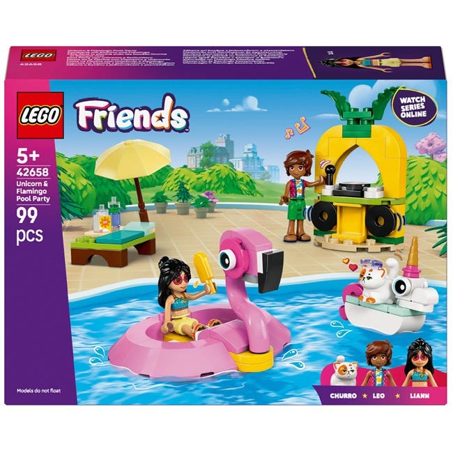 LEGO FRIENDS UNICORN & FLAMINGO POOL PARTY