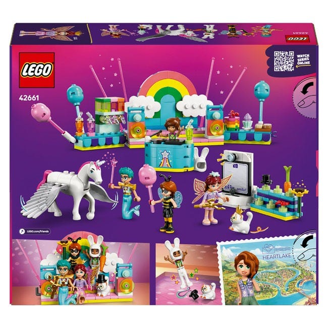 LEGO FRIENDS COSTUME PARTY WITH UNICORN AND FAIRY