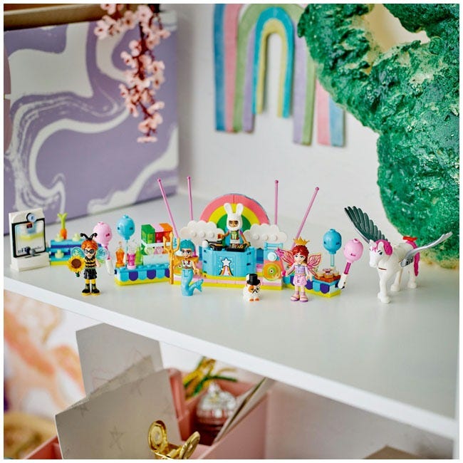 LEGO FRIENDS COSTUME PARTY WITH UNICORN AND FAIRY