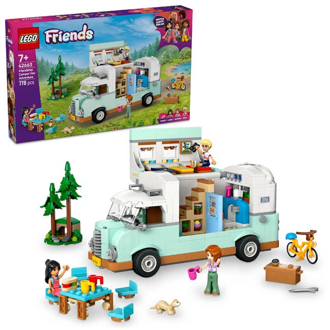LEGO FRIENDS FRIENDSHIP CAMPER VAN ADVENTURE