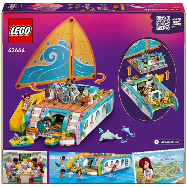 LEGO FRIENDS TRAVEL BOAT ADVENTURE