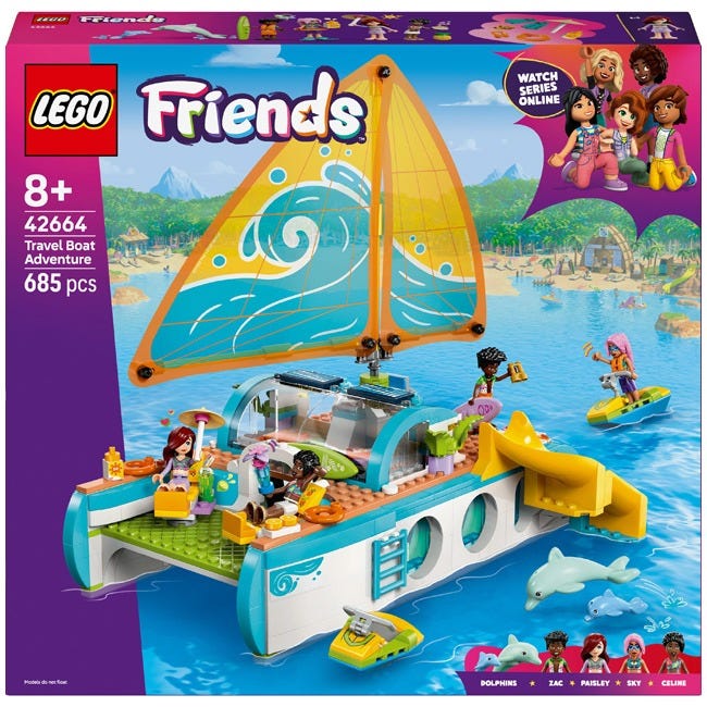 LEGO FRIENDS TRAVEL BOAT ADVENTURE