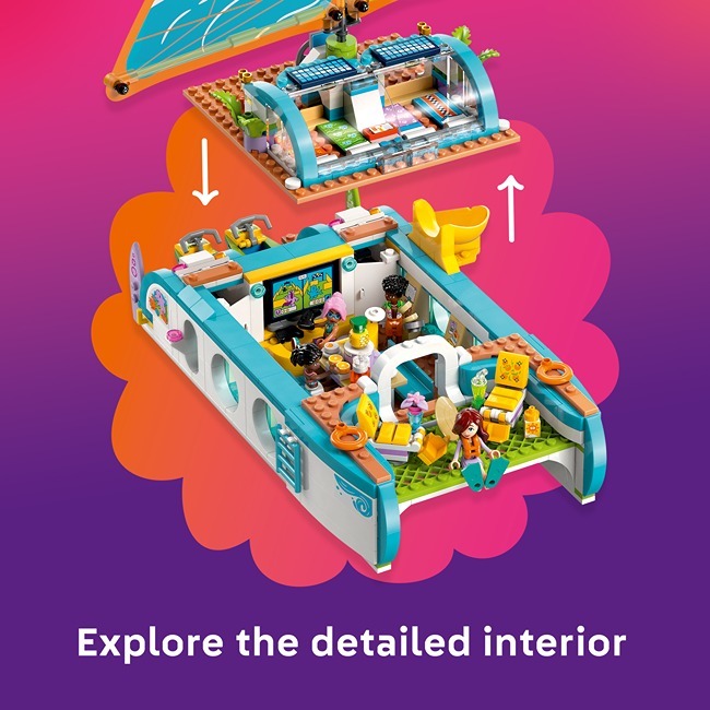 LEGO FRIENDS TRAVEL BOAT ADVENTURE