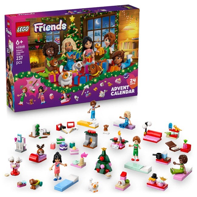 LEGO FRIENDS ADVENT CALENDAR 2025