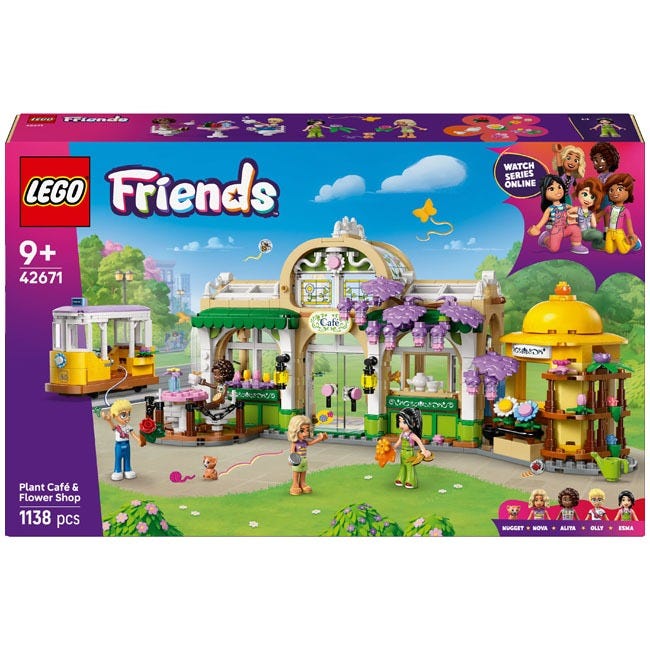 LEGO FRIENDS PLANT CAFE AND FLOWER SHOP