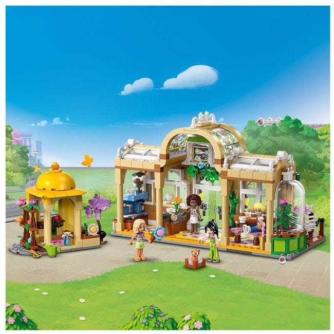 LEGO FRIENDS PLANT CAFE AND FLOWER SHOP