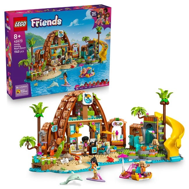 LEGO FRIENDS FAMILY VACATION BEACH RESORT