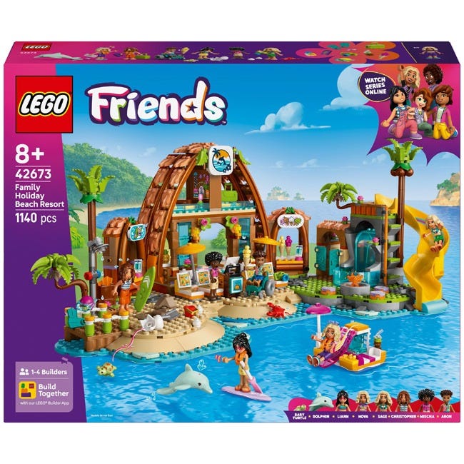 LEGO FRIENDS FAMILY VACATION BEACH RESORT
