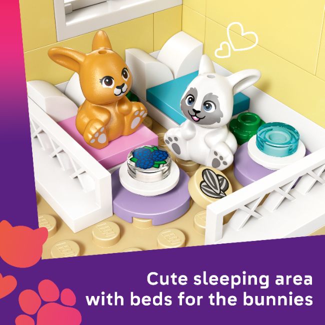LEGO FRIENDS HEARTLAKE CITY BUNNY HOTEL