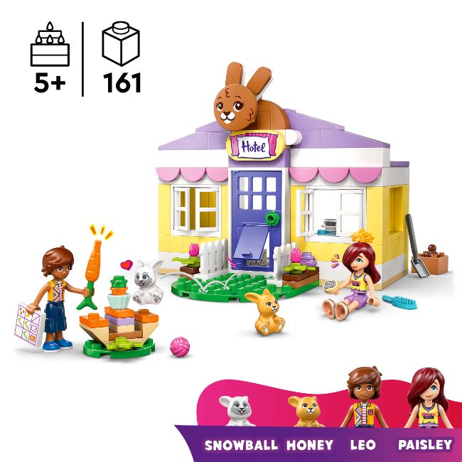 LEGO FRIENDS HEARTLAKE CITY BUNNY HOTEL
