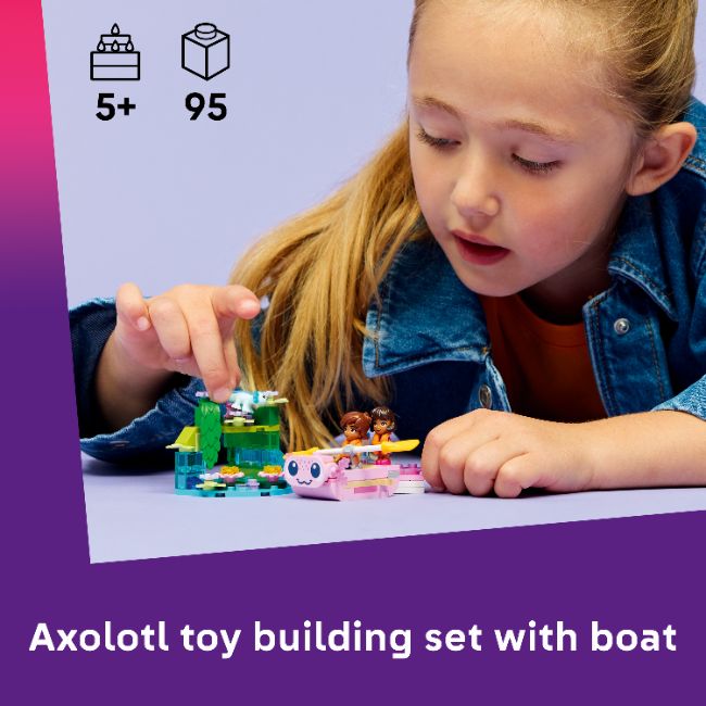 LEGO FRIENDS AXOLOTL ADVENTURE BOAT