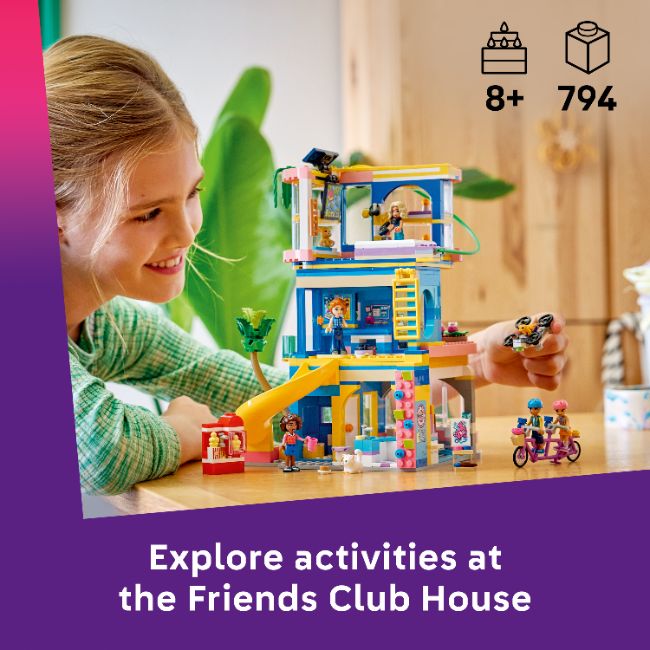 LEGO FRIENDS HEARTLAKE CITY FRIENDS CLUB HOUSE