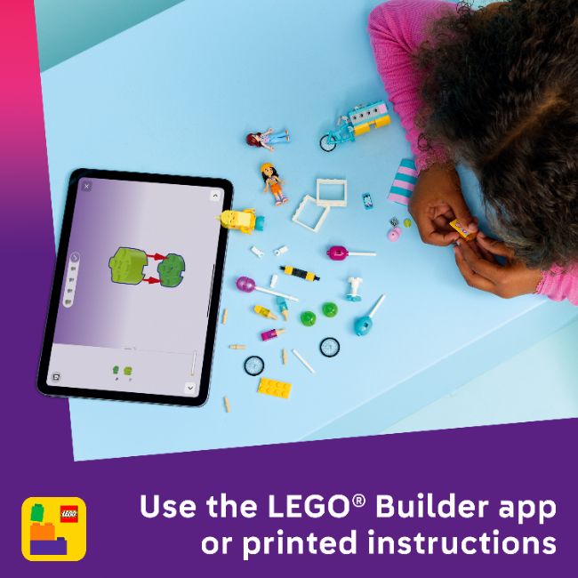 LEGO FRIENDS ICE CREAM & BALLOON STAND