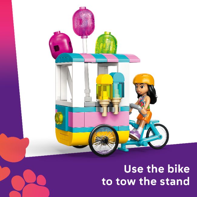 LEGO FRIENDS ICE CREAM & BALLOON STAND