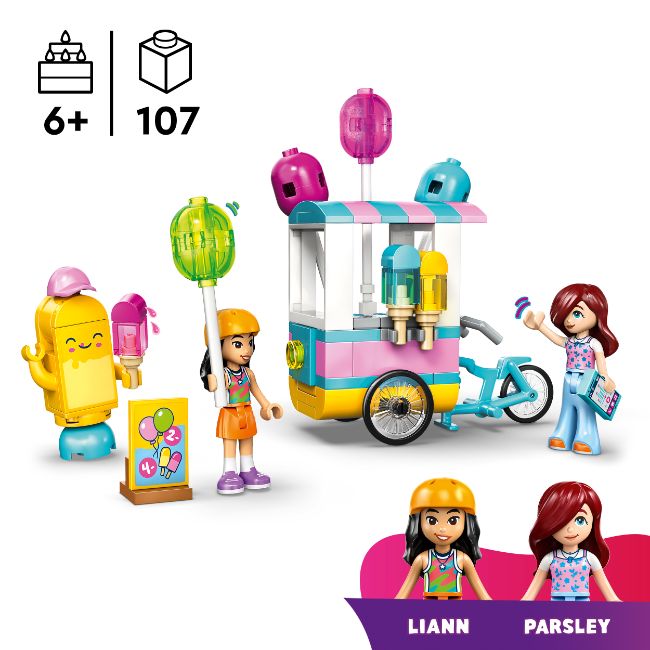 LEGO FRIENDS ICE CREAM & BALLOON STAND