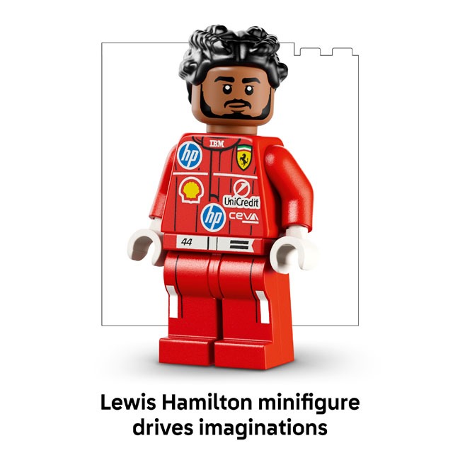 LEGO ICONIC SCUDERIA FERRARI HP LEWIS HAMILTON HELMET