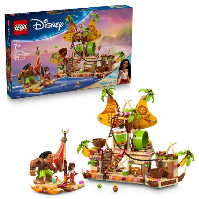 LEGO DISNEY MOANA 2 KAKAMORA BARGE