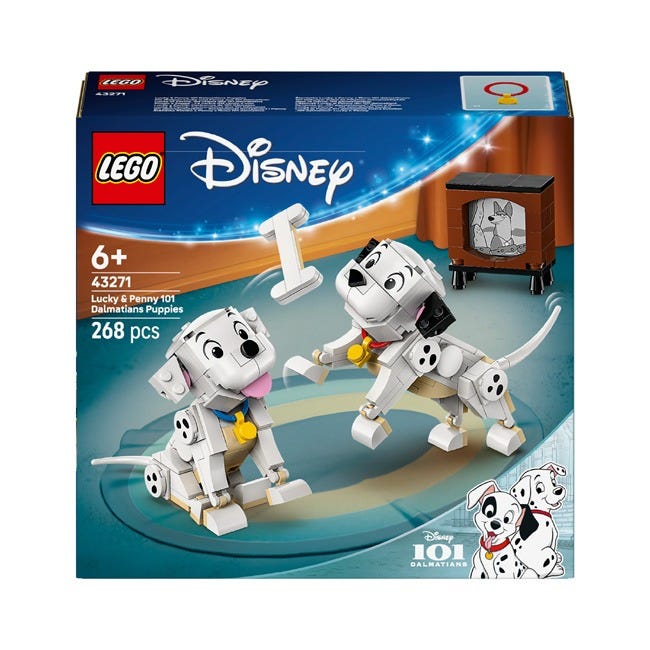 LEGO DISNEY LUCKY & PENNY 101 DALMATIANS PUPPIES