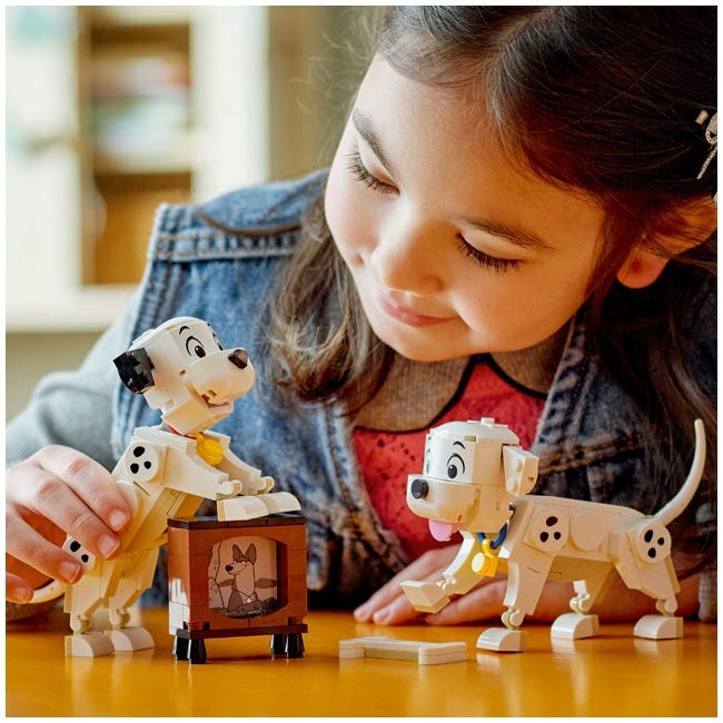 LEGO DISNEY LUCKY & PENNY 101 DALMATIANS PUPPIES