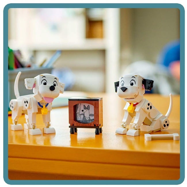 LEGO DISNEY LUCKY & PENNY 101 DALMATIANS PUPPIES