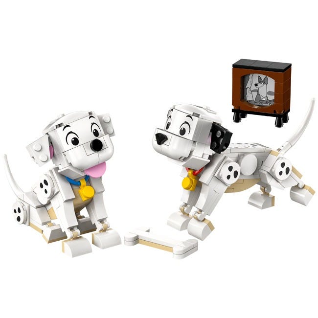 LEGO DISNEY LUCKY & PENNY 101 DALMATIANS PUPPIES