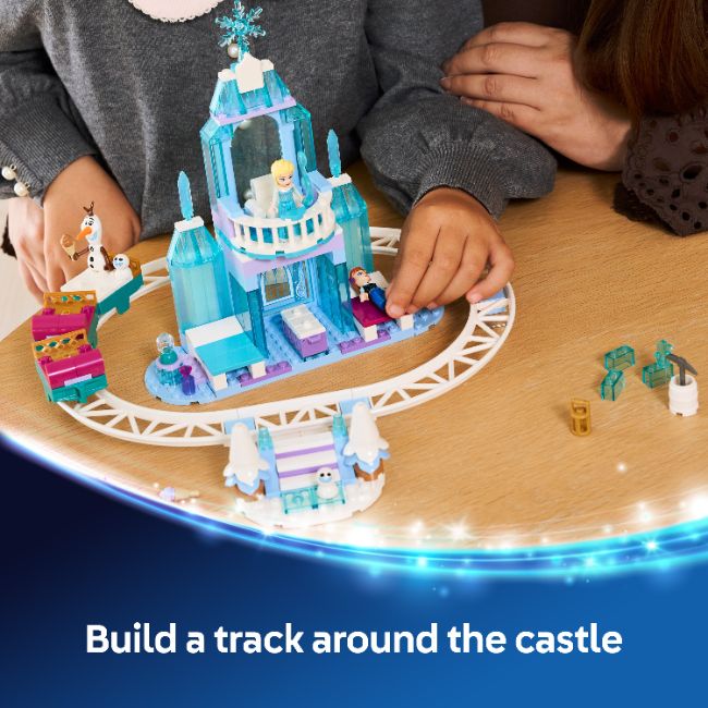 LEGO DISNEY FROZEN ELSA'S ICE CASTLE & SNOW RIDE ADVENTURE