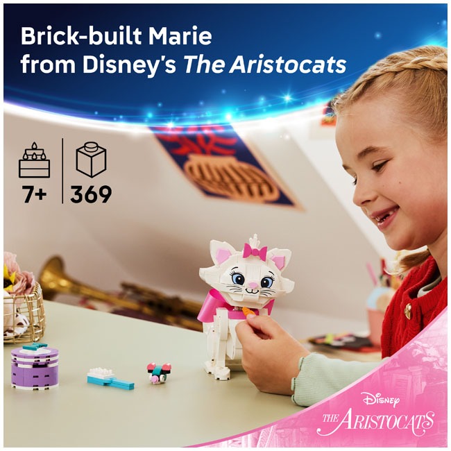LEGO DISNEY THE ARISTOCATS ADORABLE MARIE