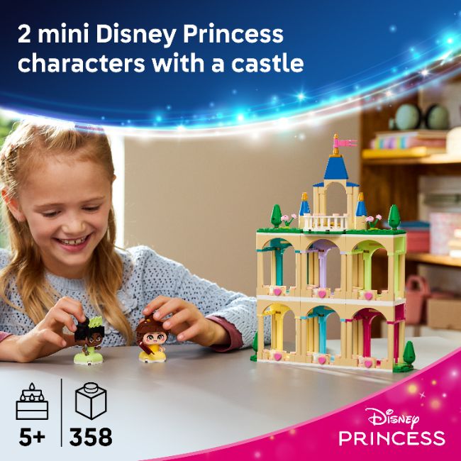 LEGO DISNEY PRINCESS MINI BELLE & TIANA WITH CASTLE