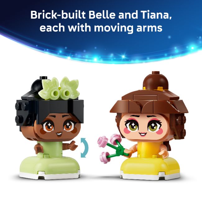 LEGO DISNEY PRINCESS MINI BELLE & TIANA WITH CASTLE