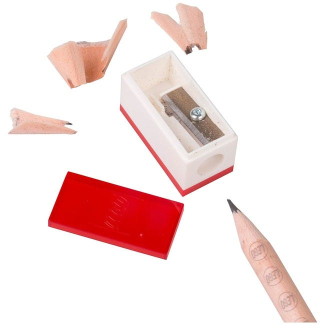 LEGO IQ STATIONERY PENCIL SET WITH MINIFIGURE