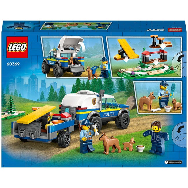 LEGO CITY MOBILE POLICE DOG TRAINING