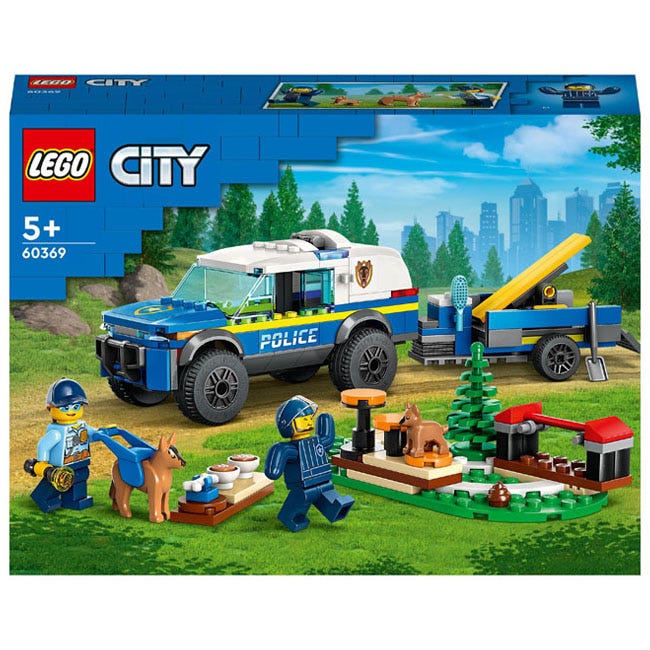 LEGO CITY MOBILE POLICE DOG TRAINING