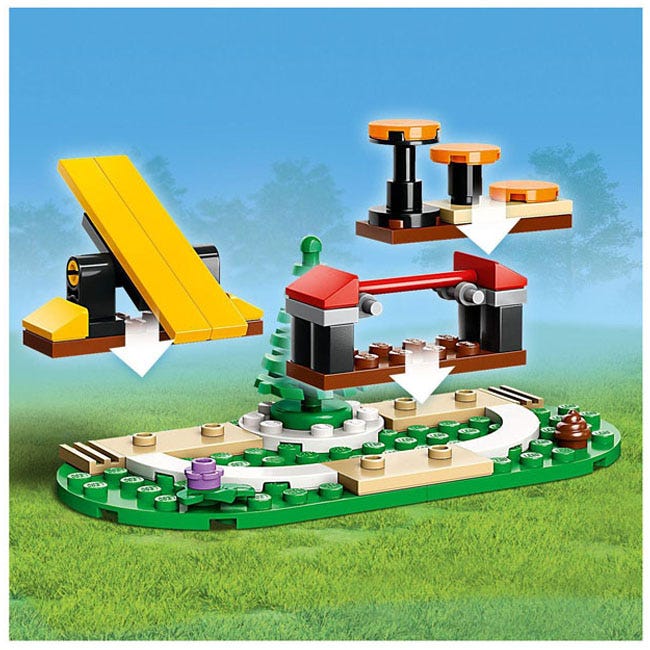 LEGO CITY MOBILE POLICE DOG TRAINING