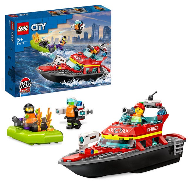 LEGO CITY FIRE RESCUE BOAT