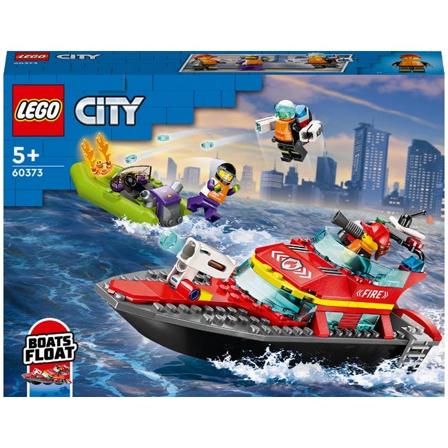 LEGO CITY FIRE RESCUE BOAT