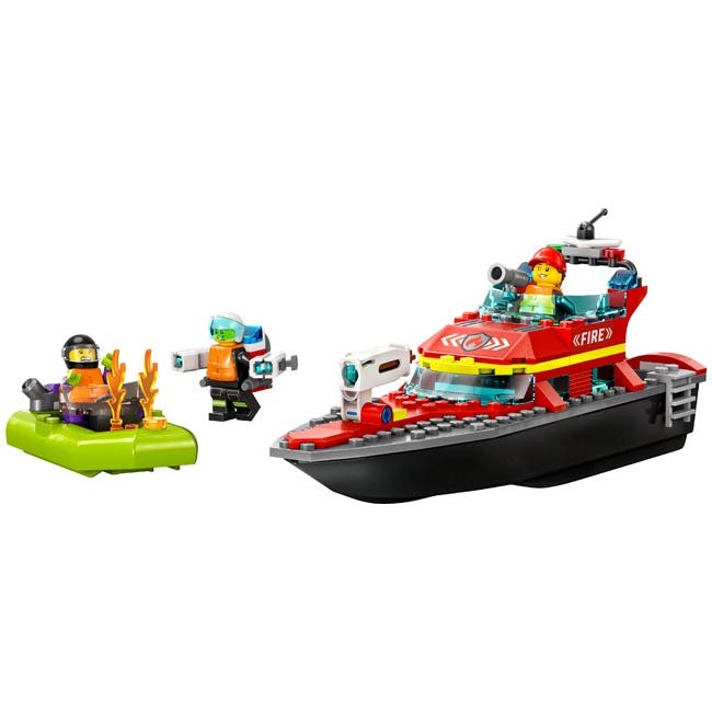 LEGO CITY FIRE RESCUE BOAT