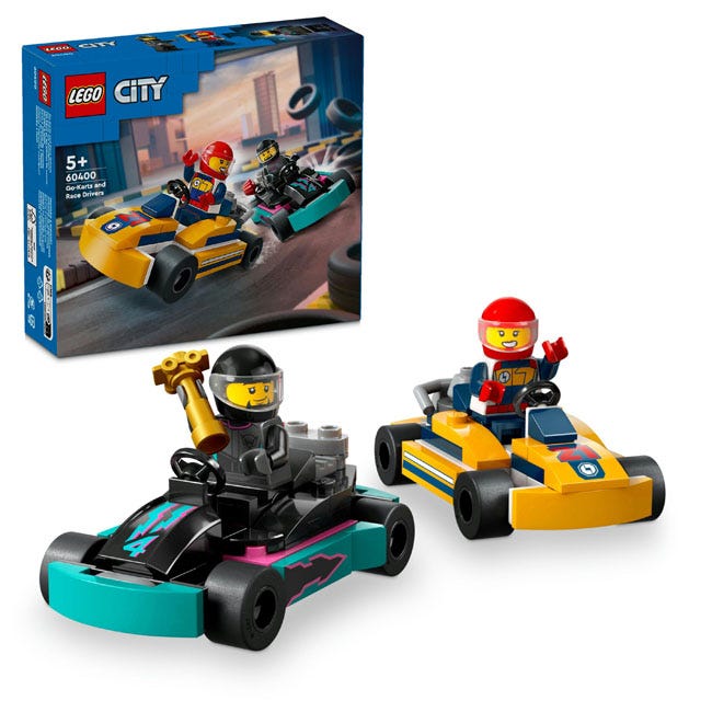 LEGO CITY GO-KARTS AND RACE DRIVERS