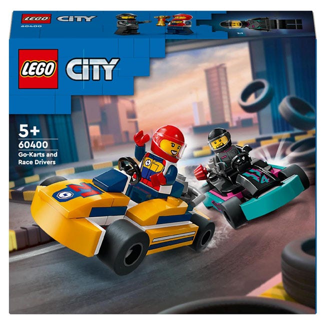 LEGO CITY GO-KARTS AND RACE DRIVERS