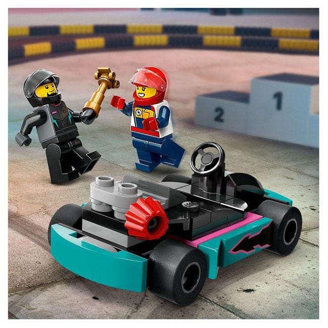 LEGO CITY GO-KARTS AND RACE DRIVERS