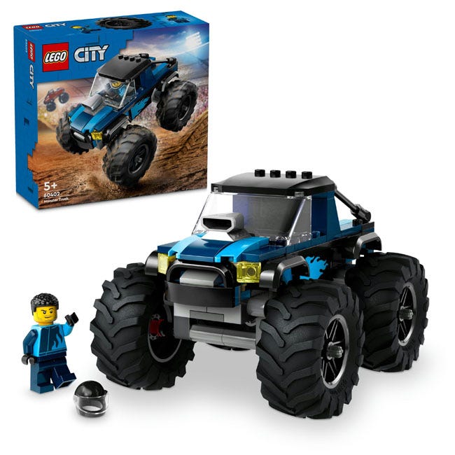 LEGO CITY BLUE MONSTER TRUCK