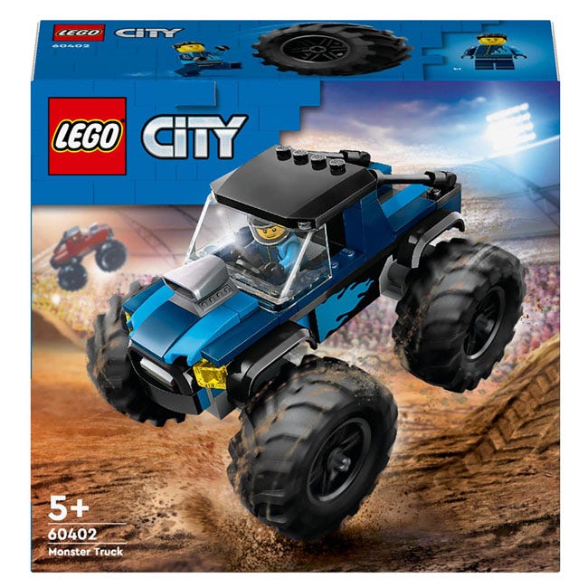 LEGO CITY BLUE MONSTER TRUCK