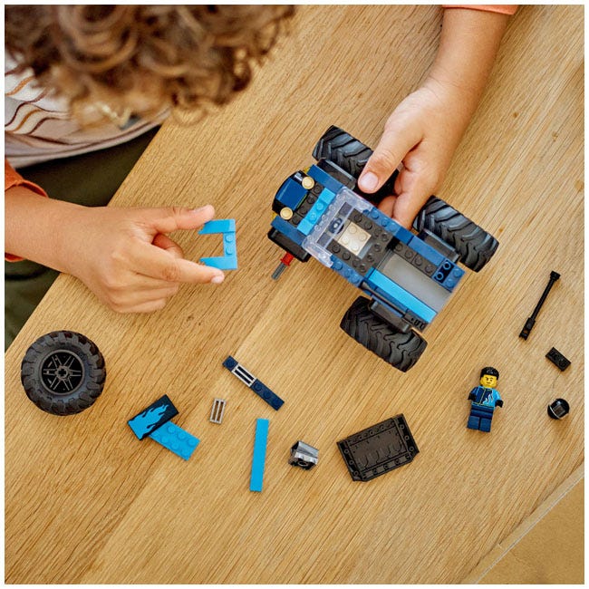 LEGO CITY BLUE MONSTER TRUCK