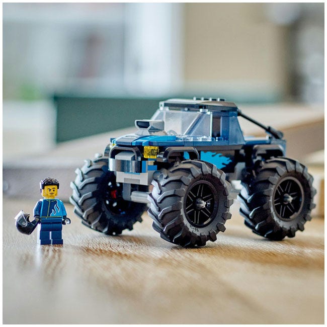 LEGO CITY BLUE MONSTER TRUCK