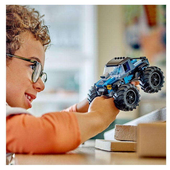 LEGO CITY BLUE MONSTER TRUCK