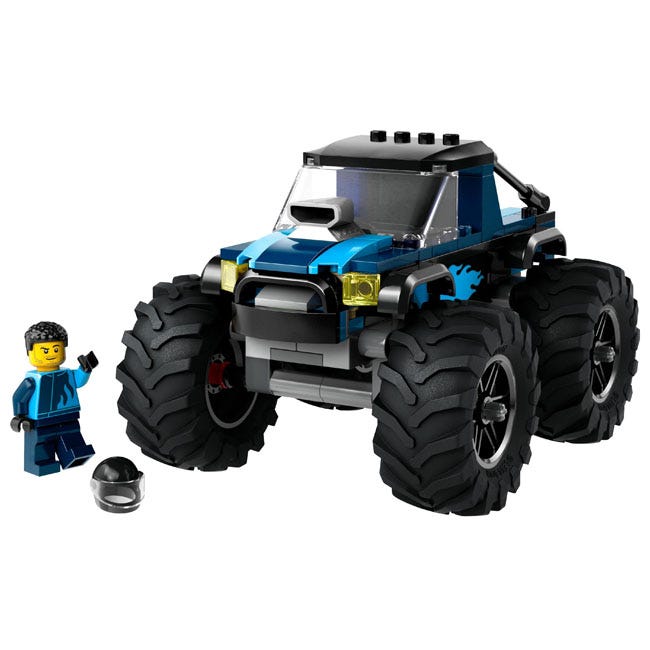 LEGO CITY BLUE MONSTER TRUCK
