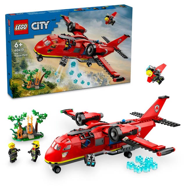 LEGO CITY FIRE RESCUE PLANE