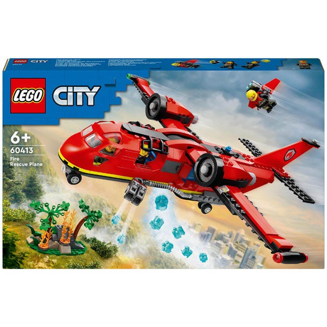 LEGO CITY FIRE RESCUE PLANE